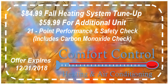 Charlotte Fall hvac system comfort checkup