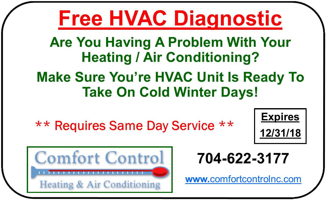 Charlotte Heating Comfort Systems Check Up Comfort Control Inc